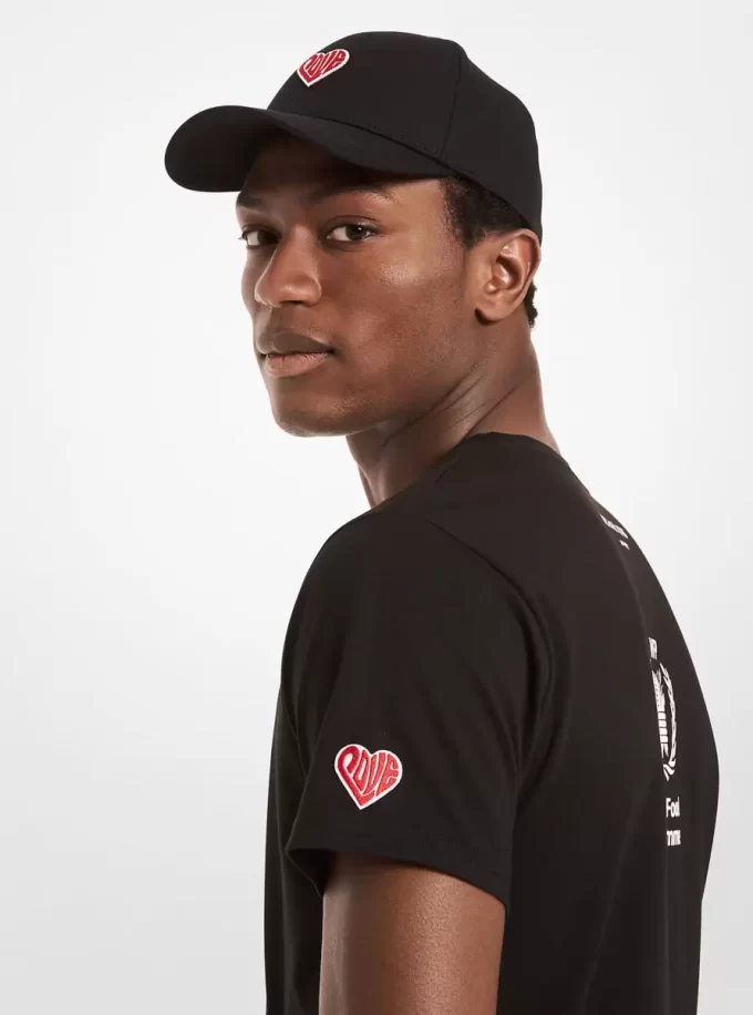 Șapcă de baseball din bumbac organic Watch Hunger Stop LOVE