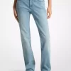 Blugi elastici din denim cu țigară Blugi elastici din denim cu țigară