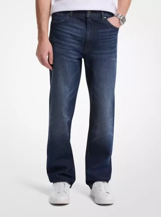 Blugi Finn Straight Fit din denim