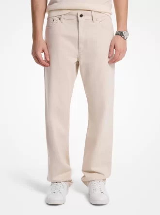 Blugi Finn Straight-Fit Stretch Denim