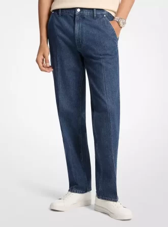 Blugi Finn Straight-Fit Stretch Denim