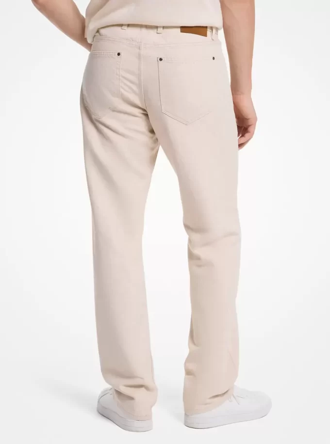Blugi Finn Straight-Fit Stretch Denim