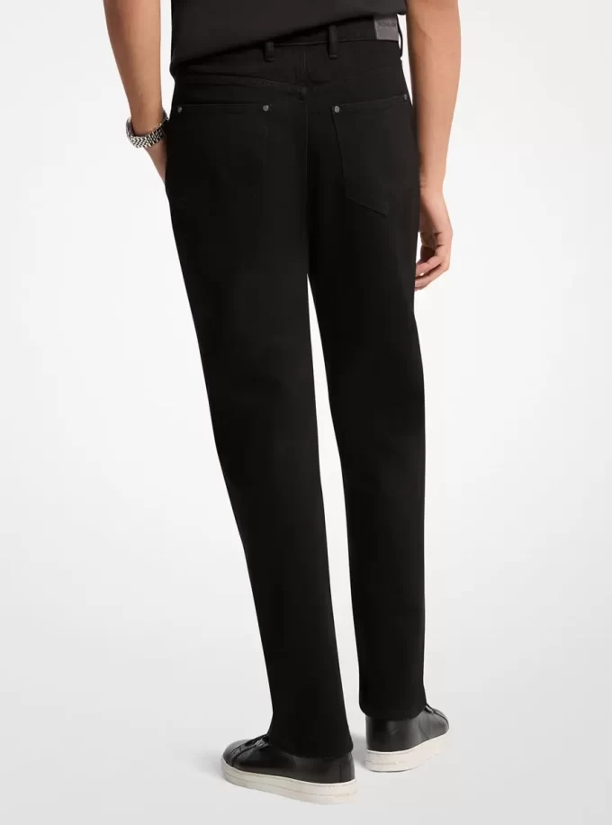 Blugi Finn Straight-Fit Stretch Denim