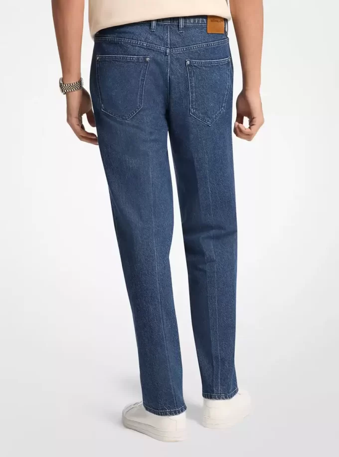 Blugi Finn Straight-Fit Stretch Denim Blugi Finn Straight-Fit Stretch Denim