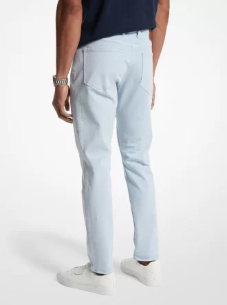 Blugi slim fit elastici din denim