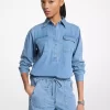Bluză din denim Bluză din denim