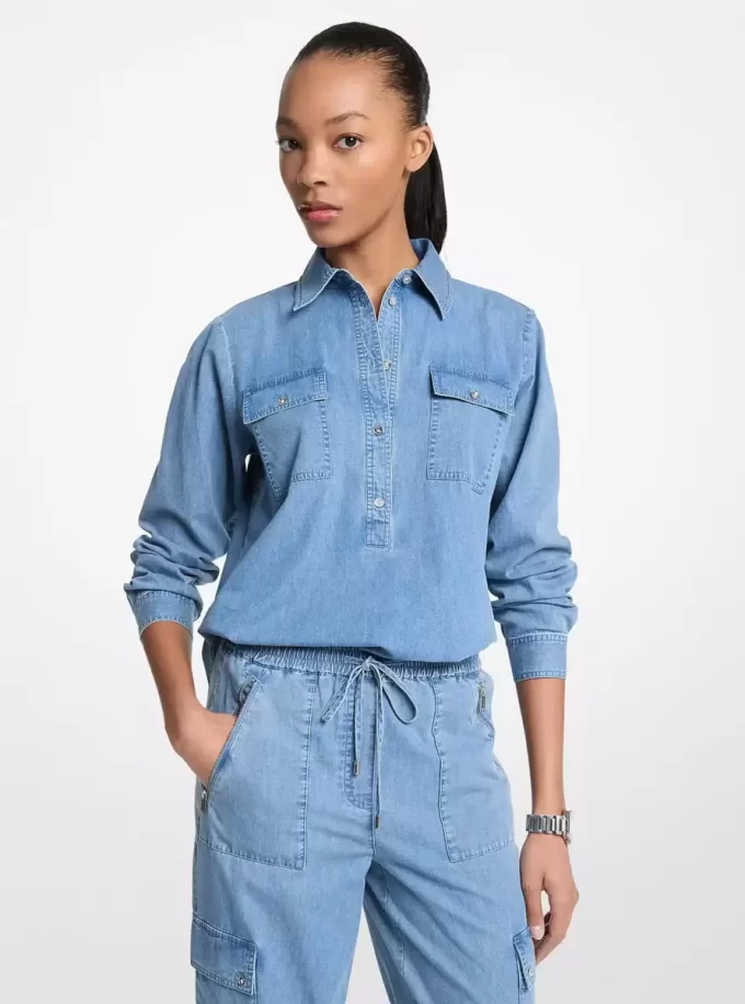 Bluză din denim Bluză din denim