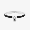 Brățară din piele cu pandantiv Lock Charm Brățară din piele cu pandantiv Lock Charm