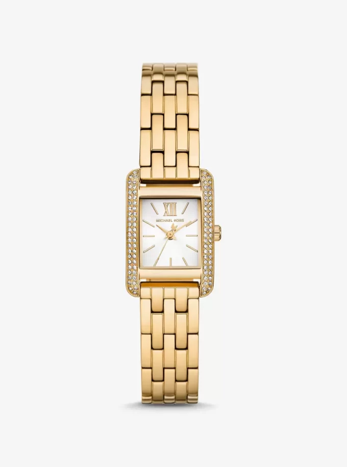 Ceas auriu Mini Monroe Pavé Ceas auriu Mini Monroe Pavé