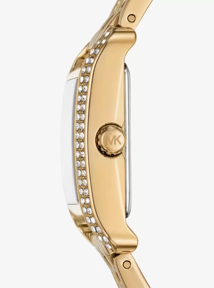 Ceas auriu Mini Monroe Pavé Ceas auriu Mini Monroe Pavé