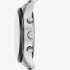 Ceas Berkley supradimensionat cu pavé argintiu Ceas Berkley supradimensionat cu pavé argintiu