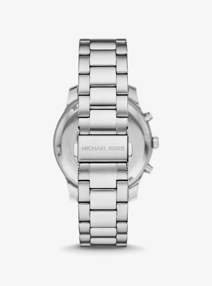 Ceas Berkley supradimensionat cu pavé argintiu Ceas Berkley supradimensionat cu pavé argintiu