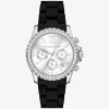 Ceas Everest supradimensionat cu pavé argintiu Ceas Everest supradimensionat cu pavé argintiu