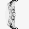 Ceas Everest supradimensionat cu pavé argintiu Ceas Everest supradimensionat cu pavé argintiu