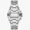 Ceas Everest supradimensionat cu pavé argintiu Ceas Everest supradimensionat cu pavé argintiu