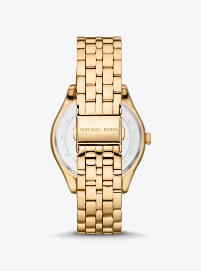 Ceas Harlowe Pavé auriu
