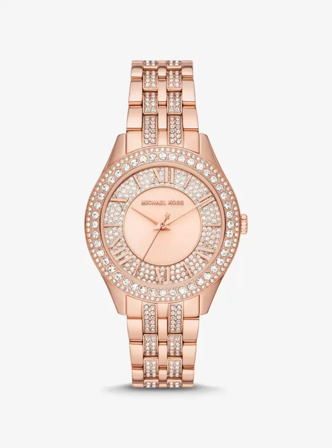 Ceas Harlowe Pavé Rose Gold Ceas Harlowe Pavé Rose Gold