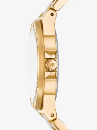 Ceas Lennox Pavé auriu