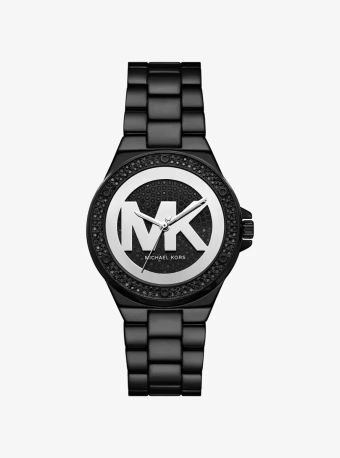Ceas Lennox Pavé Black-Tonne