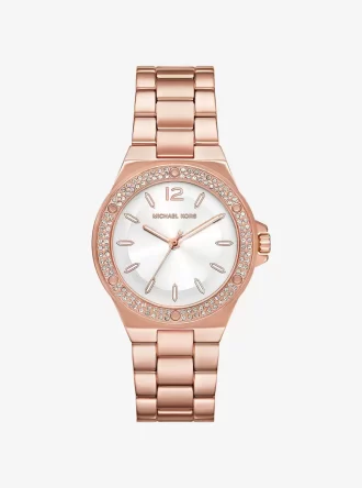 Ceas Lennox Pavé Rose Gold