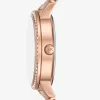 Ceas Melissa Pave Rose Gold-Tone
