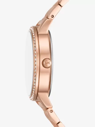 Ceas Melissa Pave Rose Gold-Tone