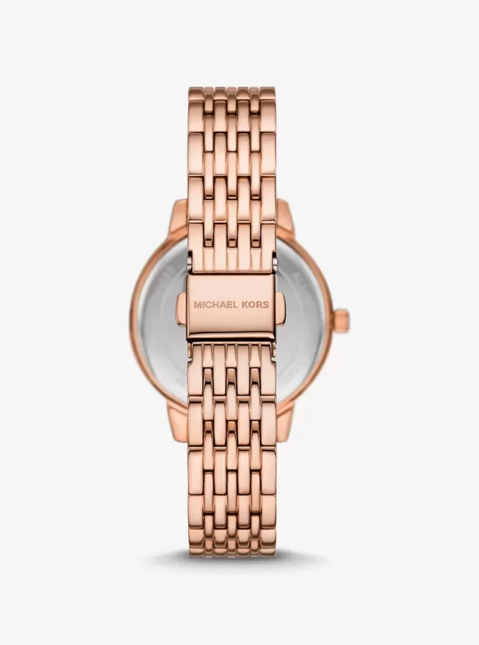 Ceas Melissa Pave Rose Gold-Tone