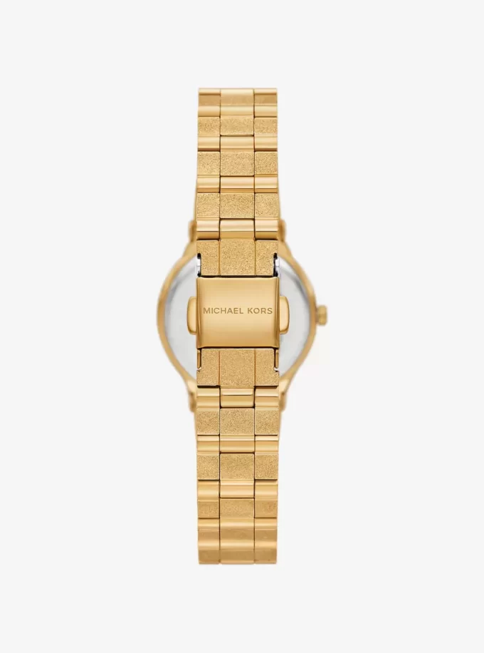 Ceas mic Billie Frosted Gold-tone