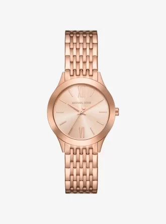 Ceas Mini Aspyn auriu-roz
