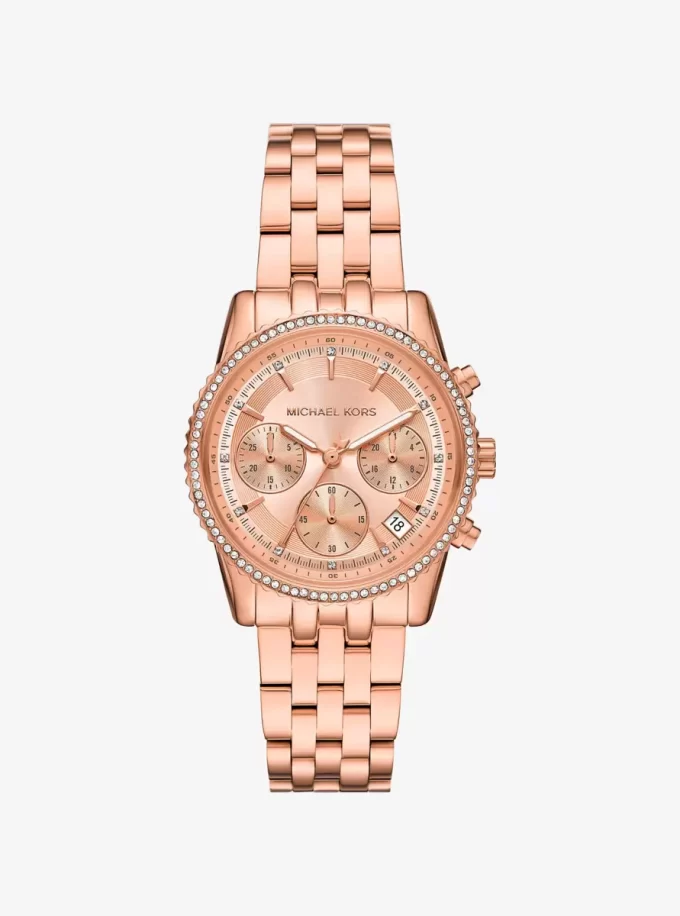 Ceas Mini Bryant Pavé Rose Gold Ceas Mini Bryant Pavé Rose Gold