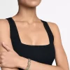 Ceas mini Darrington cu ramă pavată aurie, ediție limitată