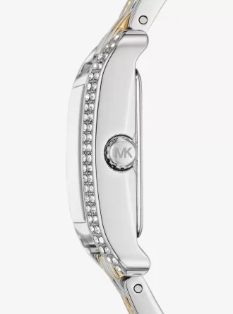 Ceas Mini Monroe Pavé în două tonuri