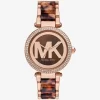 Ceas Parker Pavé Rose Gold cu acetat