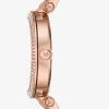 Ceas Parker Pavé Rose Gold cu acetat