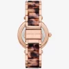 Ceas Parker Pavé Rose Gold cu acetat