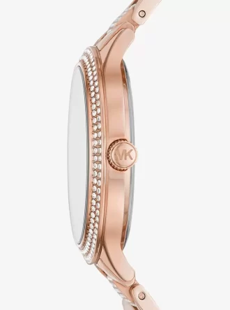 Ceas Pavé Rose Gold
