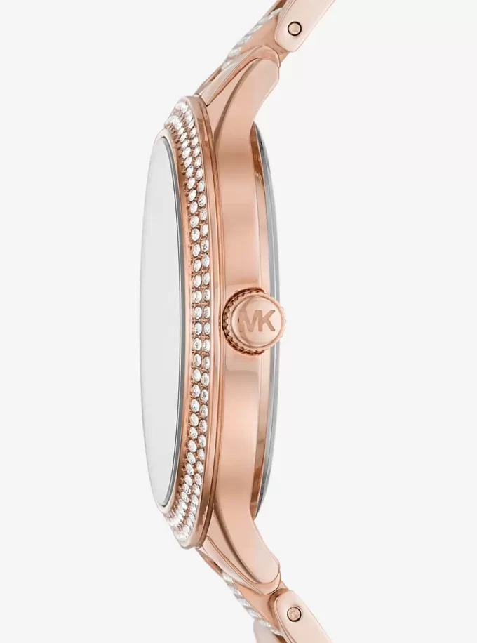 Ceas Pavé Rose Gold