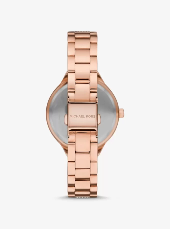 Ceas Pavé Rose Gold