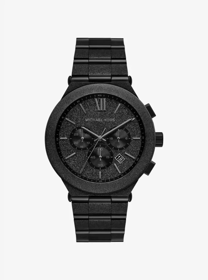 Ceas supradimensionat Billie Frosted Black-tone Ceas supradimensionat Billie Frosted Black-tone