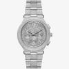 Ceas supradimensionat Billie Frosted Silver-tone
