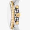 Ceas supradimensionat Everest Pavé bicolor