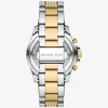 Ceas supradimensionat Everest Pavé bicolor