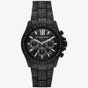 Ceas supradimensionat Everest Pavé Black-tone