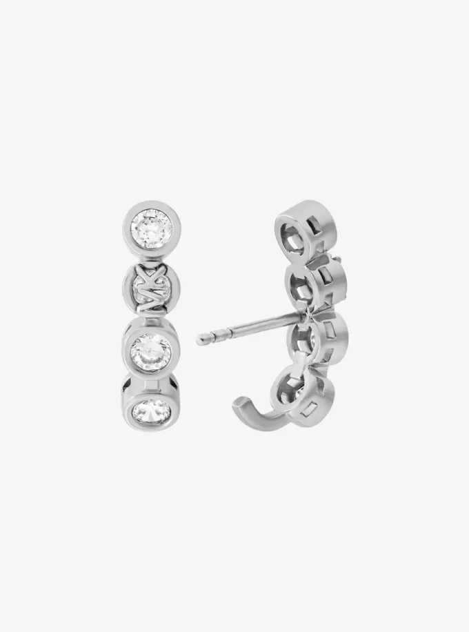 Cercei cățărători cu zirconiu cubic