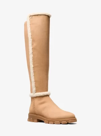 Cizme de călărie Ridley cu garnitură din imitație de shearling
