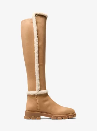 Cizme de călărie Ridley cu garnitură din imitație de shearling