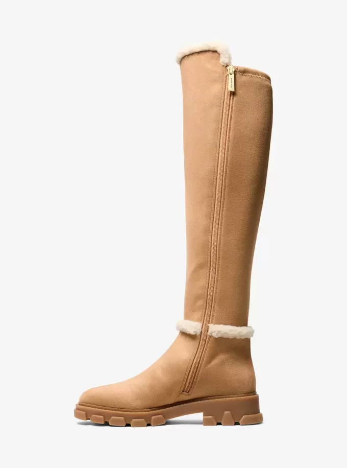 Cizme de călărie Ridley cu garnitură din imitație de shearling Cizme de călărie Ridley cu garnitură din imitație de shearling