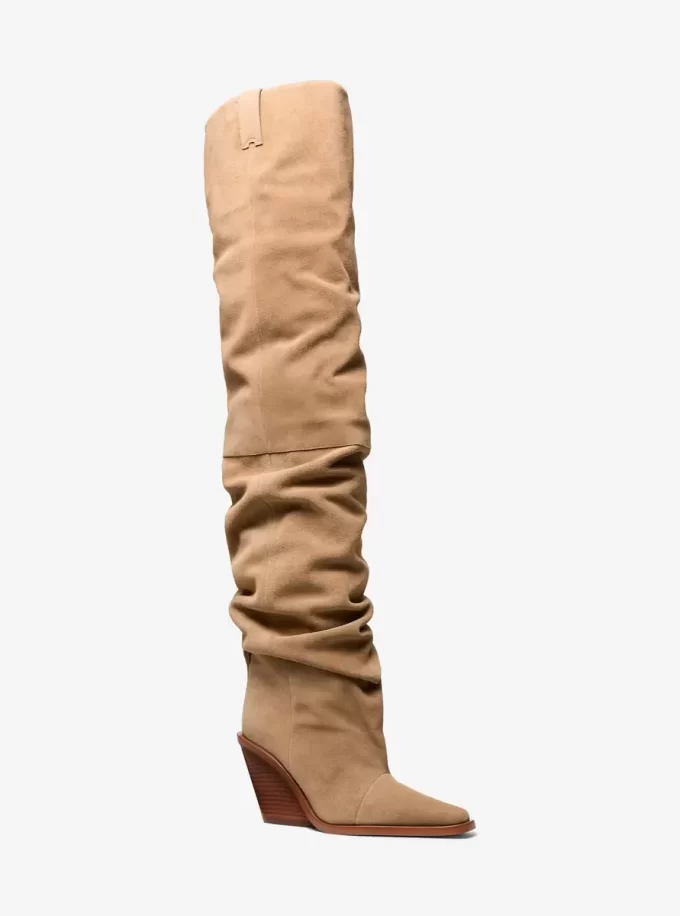 Cizme peste genunchi Noemie Suede Cizme peste genunchi Noemie Suede