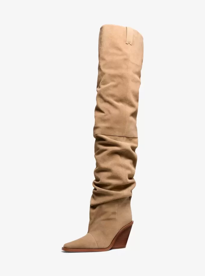 Cizme peste genunchi Noemie Suede Cizme peste genunchi Noemie Suede