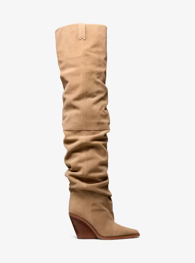 Cizme peste genunchi Noemie Suede Cizme peste genunchi Noemie Suede